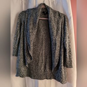 IzByer black and white cardigan XL
